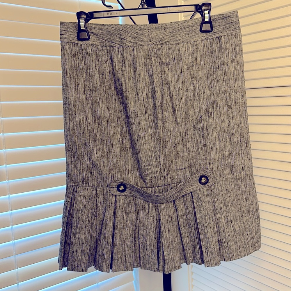 Gray heather skirt